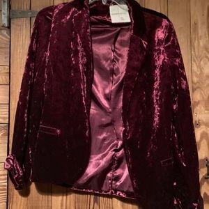 Velvet Blazer